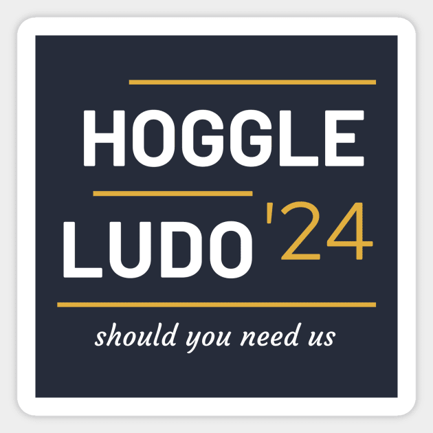 Labyrinth Hoggle Ludo 2024 Should You Need Us Sticker by Shine Threads